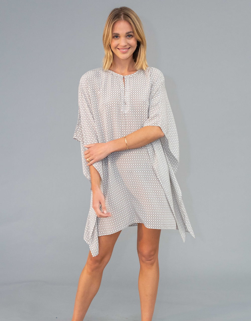 cashmere kaftan silk and lace dress Kaftans